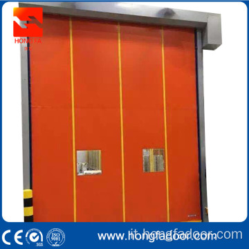 porta pvc posteriore con poggiapiede